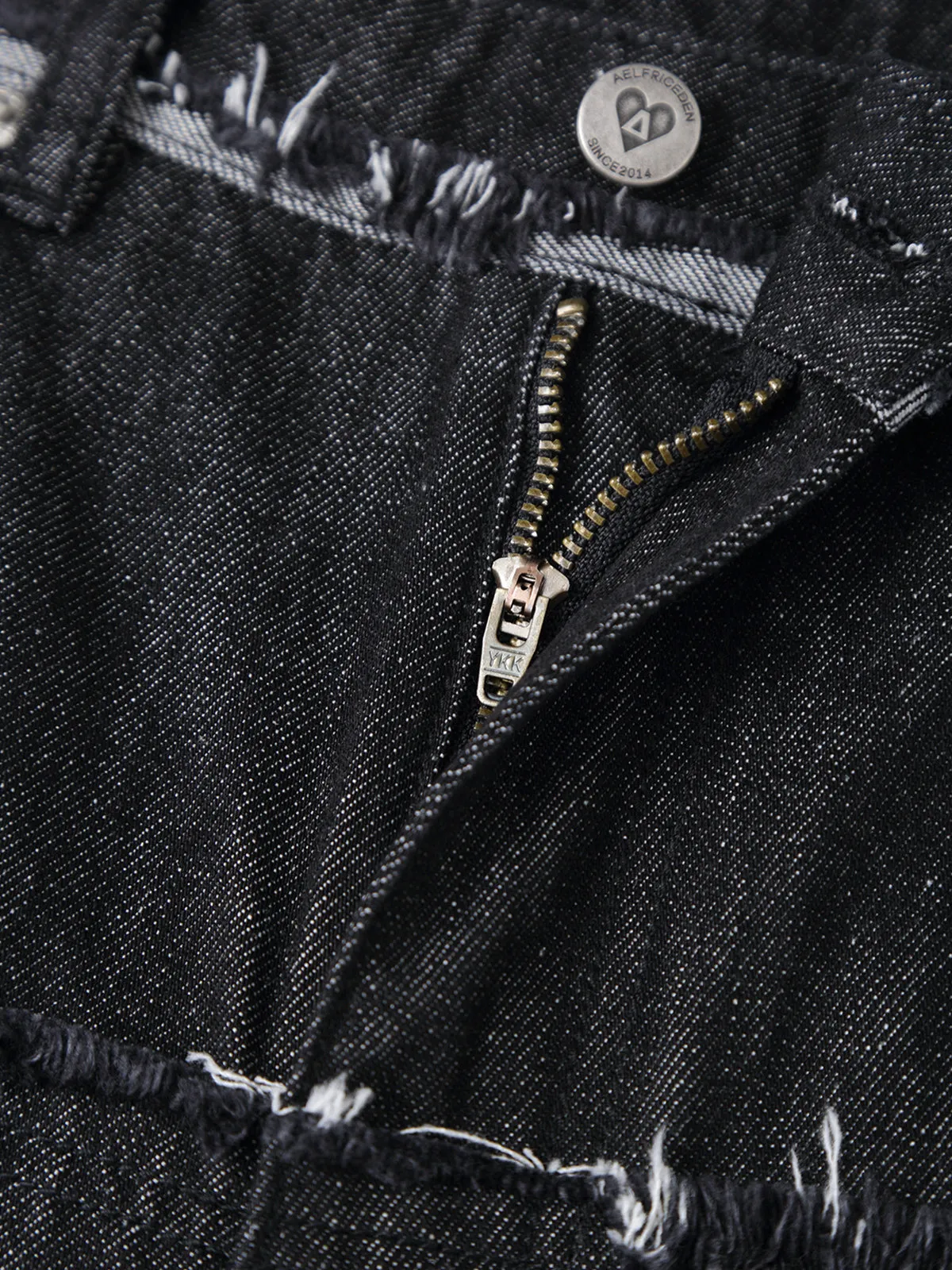 Aelfric Eden Fringe Cuffed Longline Jorts sold by Aelfric Eden product image thumbnail 4