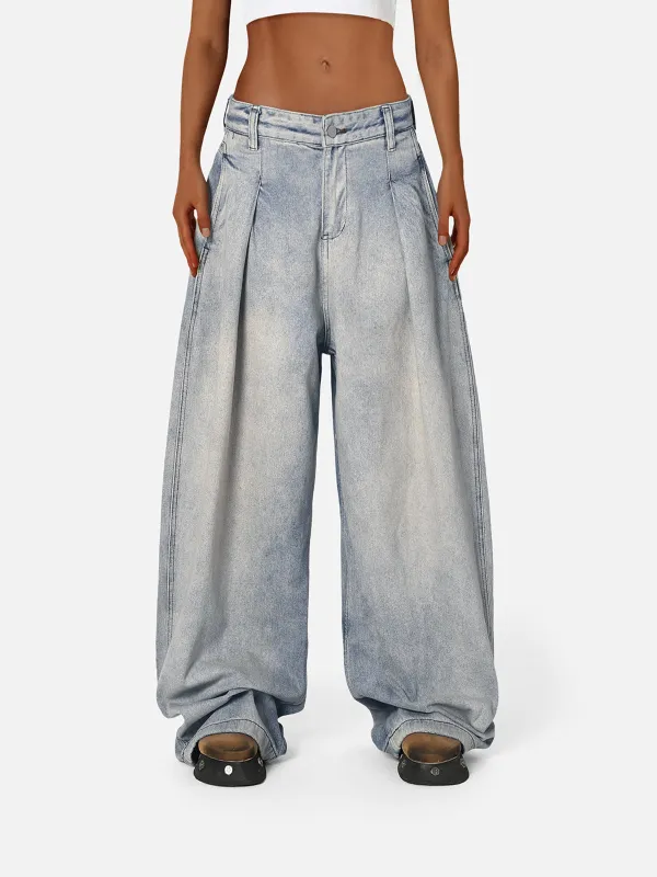 Aelfric Eden Pleated Baggy Jeans sold by Aelfric Eden