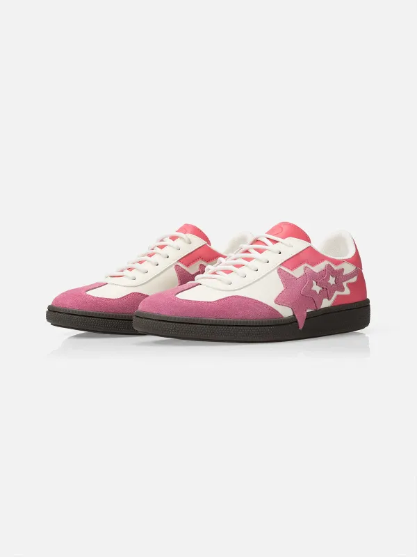 StarryClimb Leopard Print Patchwork Skate Shoes [Recommended