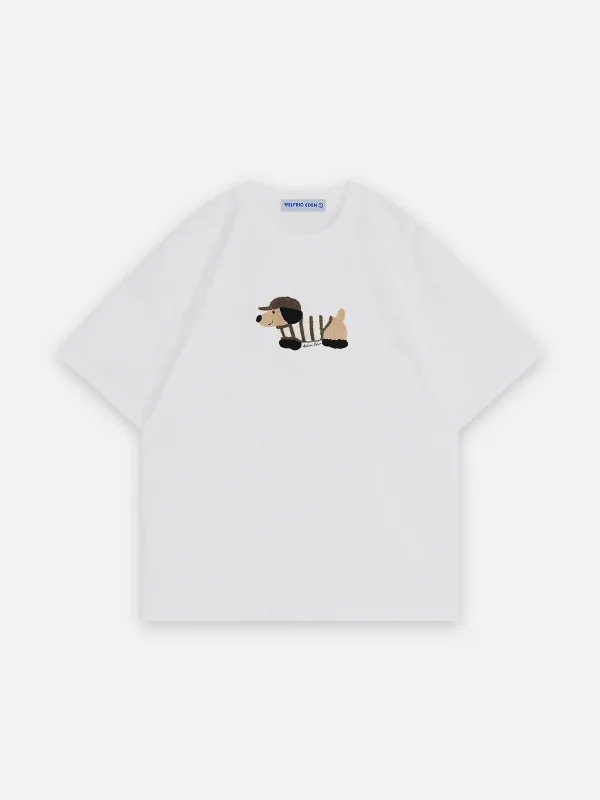 Aelfric Eden Embroidery Dachshund Tee sold by Aelfric Eden