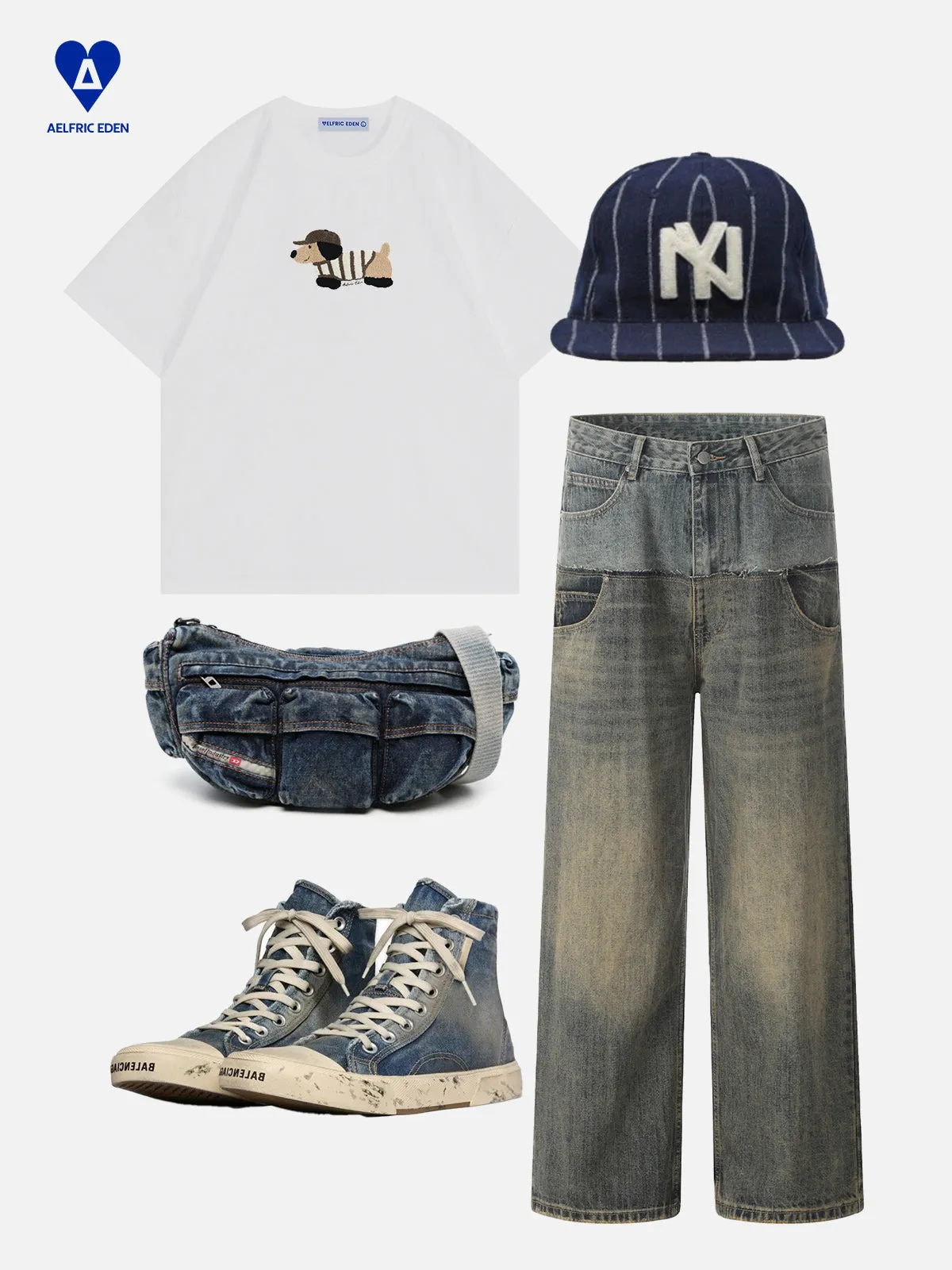 Aelfric Eden Embroidery Dachshund Tee sold by Aelfric Eden product image thumbnail 3