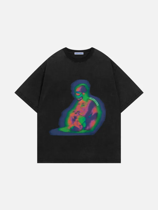 Aelfric Eden Thermal Imaging Shadow Print Tee sold by Aelfric Eden
