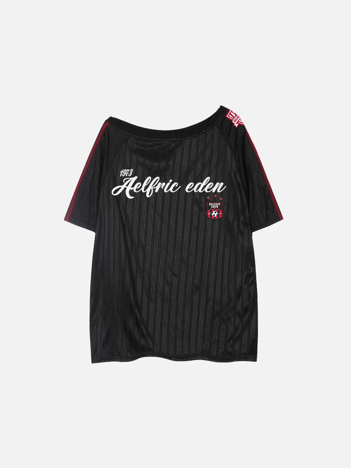 Aelfric Eden Slant Shoulder Stripe Tee sold by Aelfric Eden