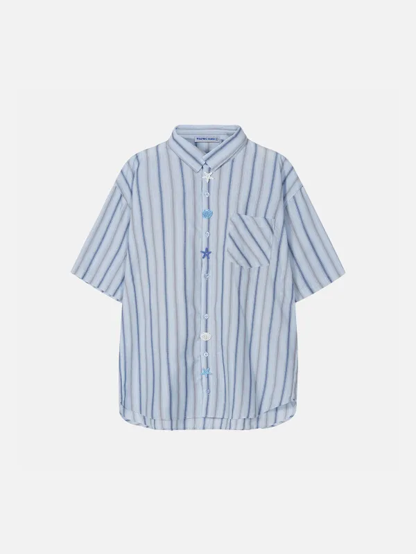 Aelfric Eden Starfish Button Short Sleeve Shirt sold by Aelfric Eden