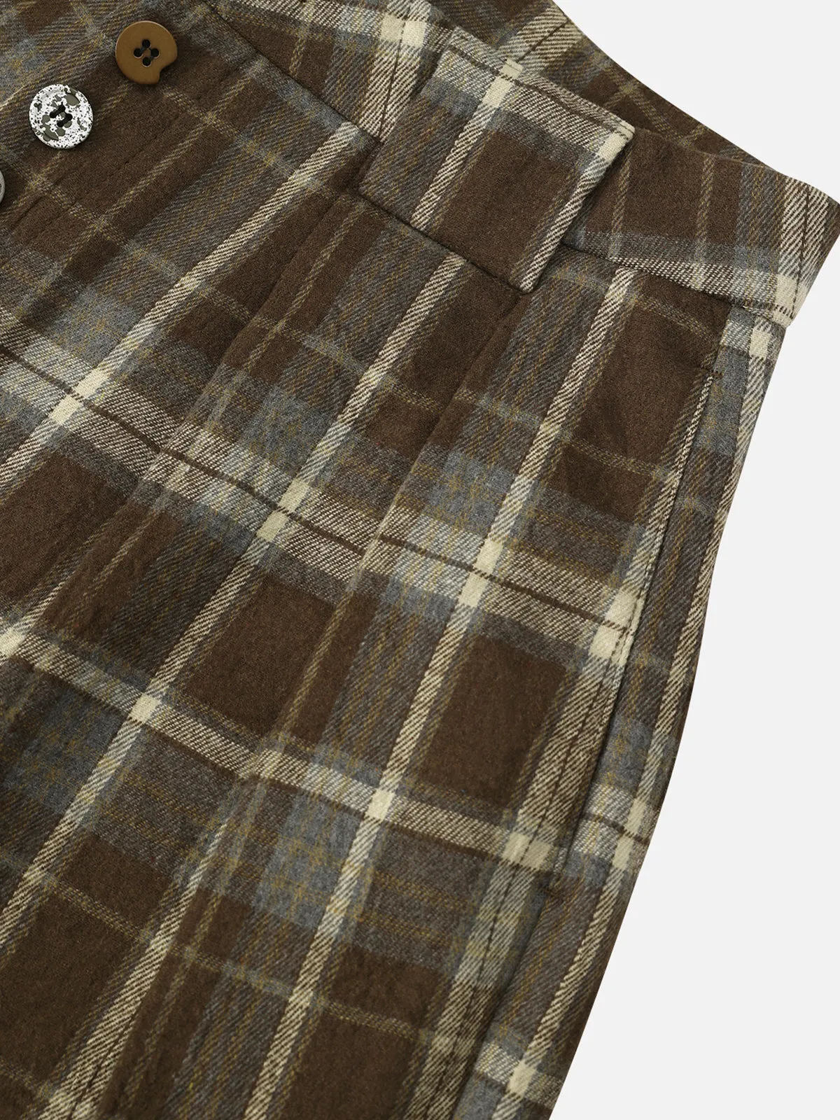 Aelfric Eden Vintage Plaid Shorts sold by Aelfric Eden product image thumbnail 4