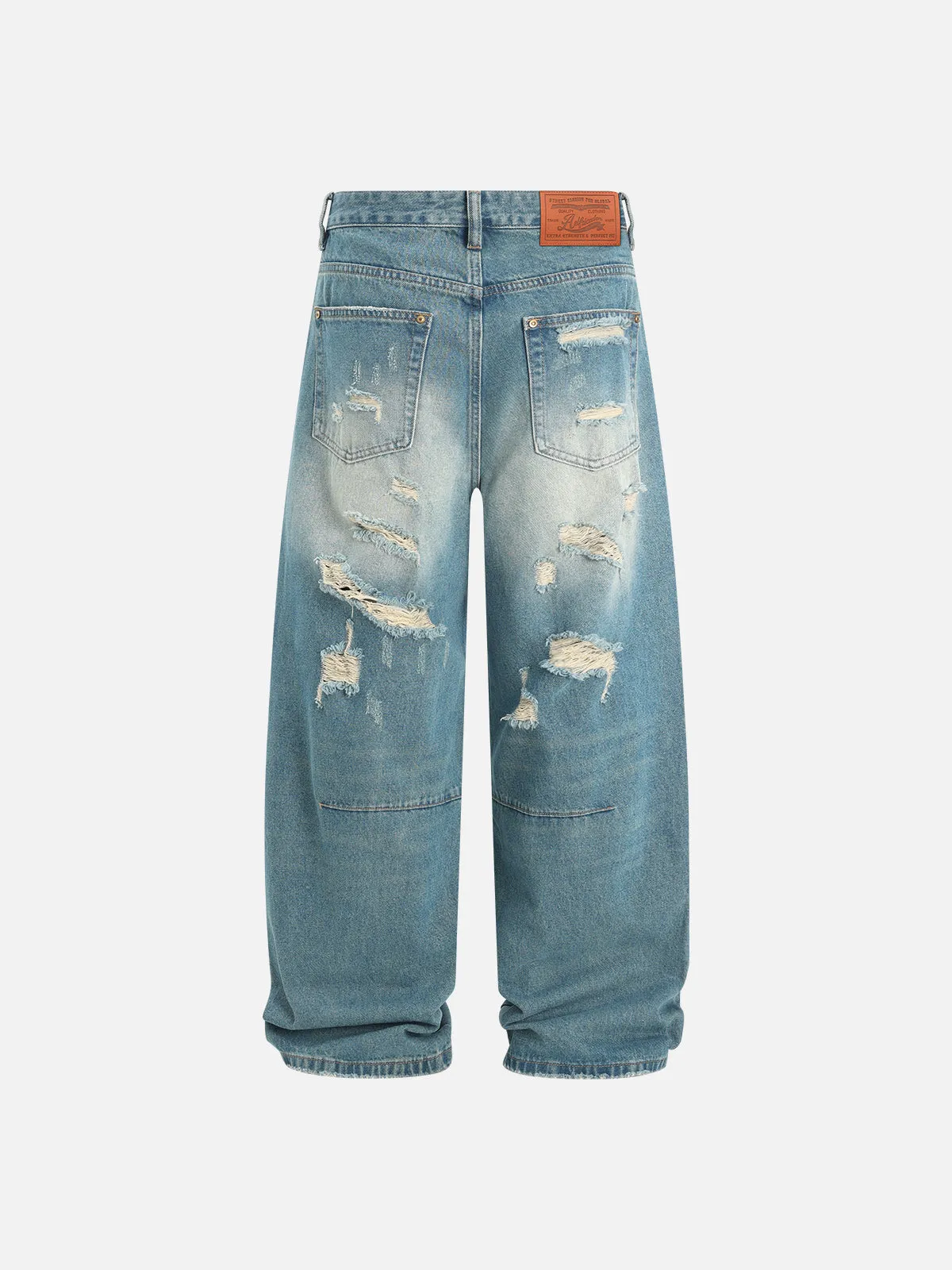 Aelfric Eden Wrinkle Distressed Baggy Jeans sold by Aelfric Eden product image thumbnail 2