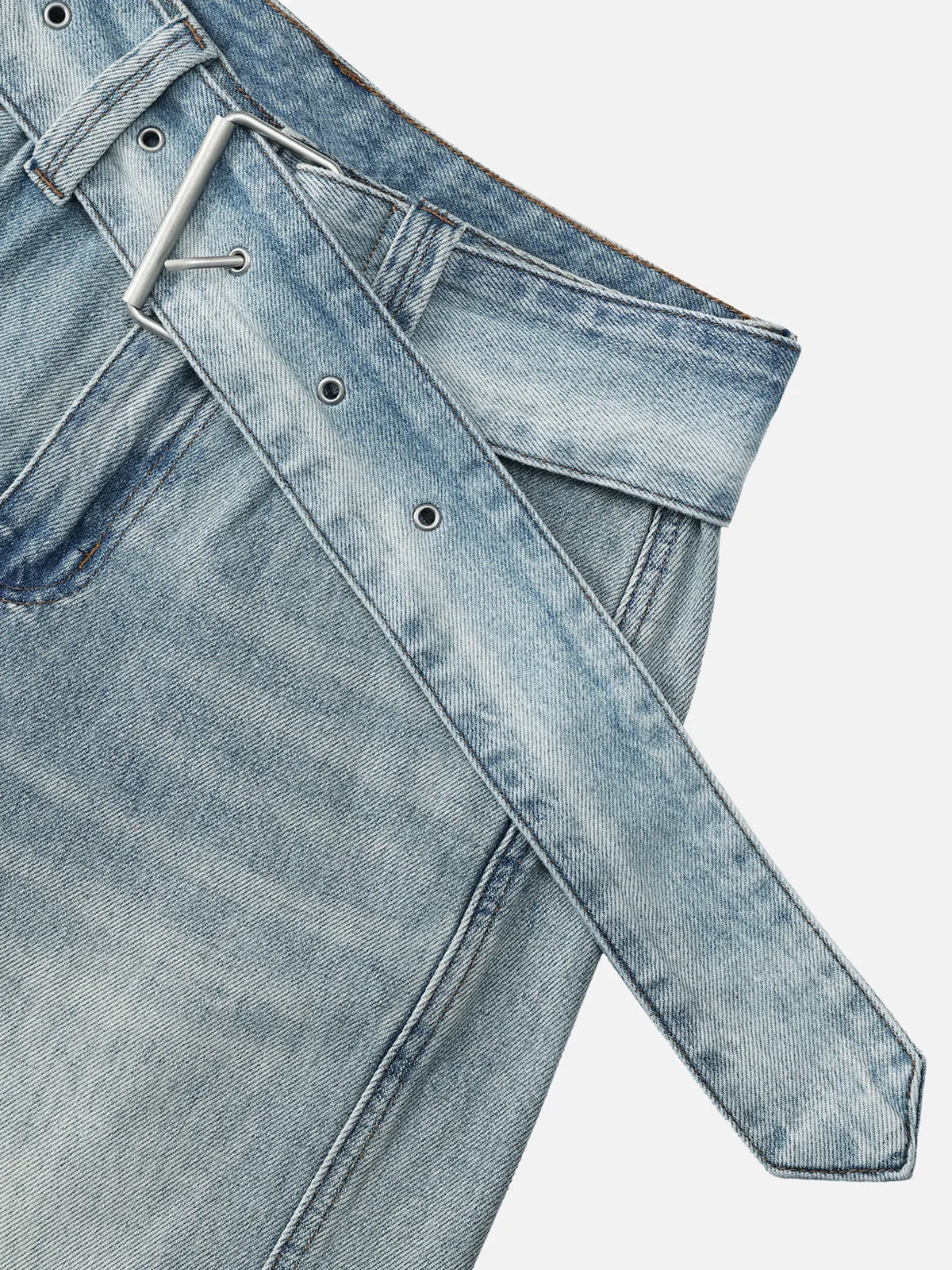 Aelfric Eden Belt Washed Longline Jorts sold by Aelfric Eden product image thumbnail 3