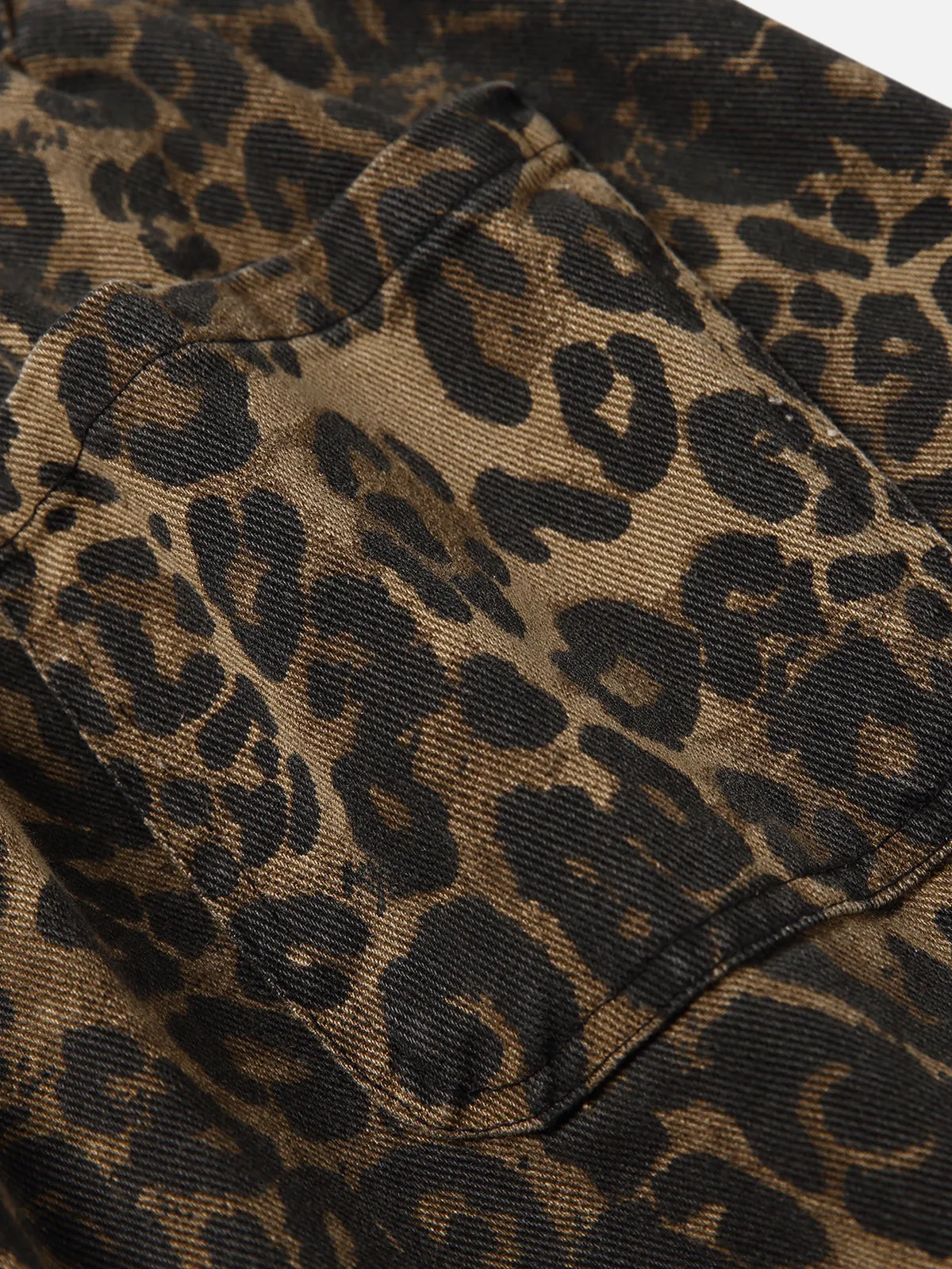 Aelfric Eden Fringe Leopard Print Shorts sold by Aelfric Eden product image thumbnail 4