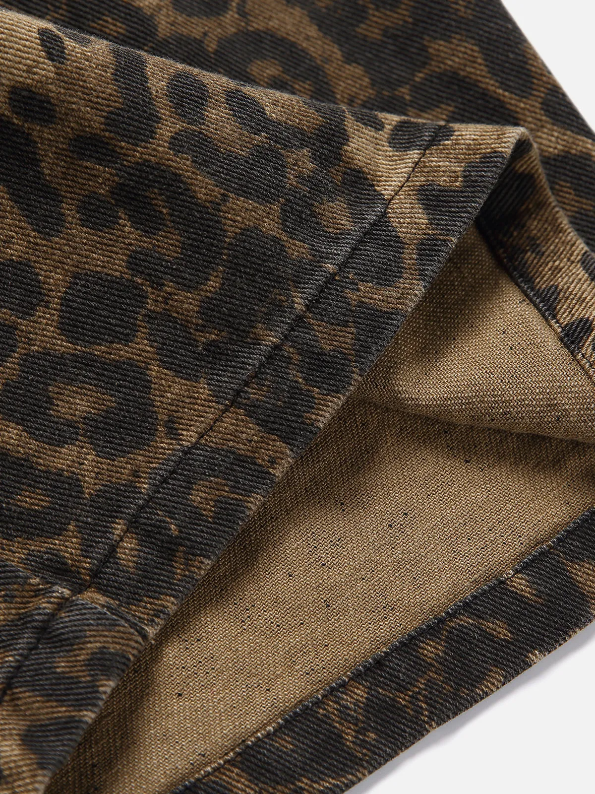 Aelfric Eden Fringe Leopard Print Shorts sold by Aelfric Eden product image thumbnail 5