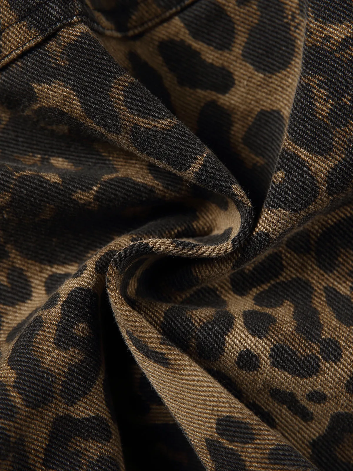 Aelfric Eden Fringe Leopard Print Shorts sold by Aelfric Eden product image thumbnail 3