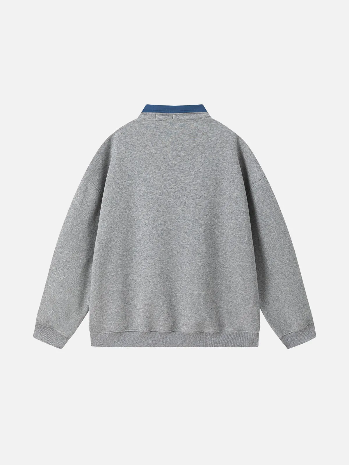 Aelfric Eden Color Blocking Double Collar Sweatshirt sold by Aelfric Eden product image thumbnail 2