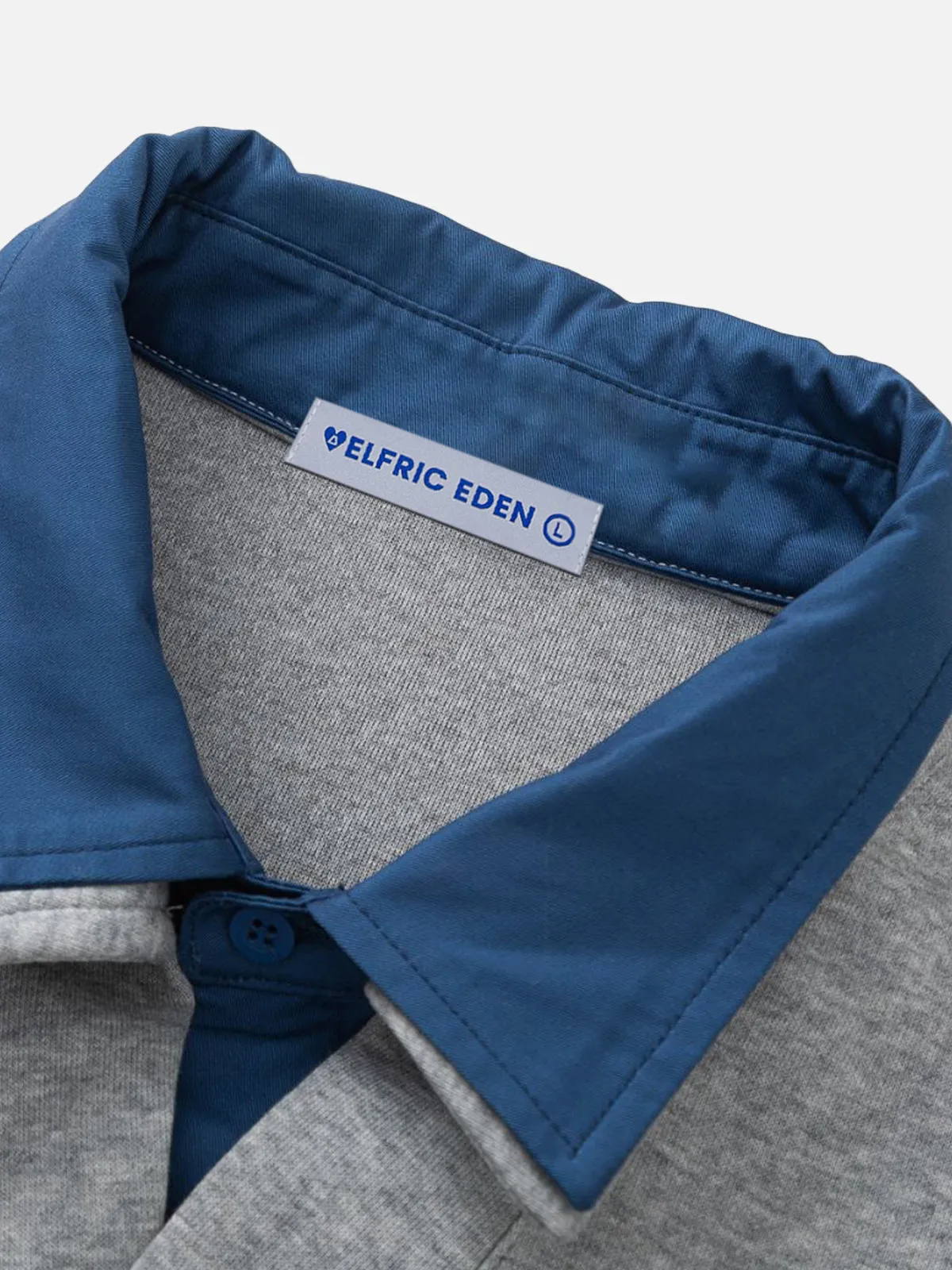 Aelfric Eden Color Blocking Double Collar Sweatshirt sold by Aelfric Eden product image thumbnail 5