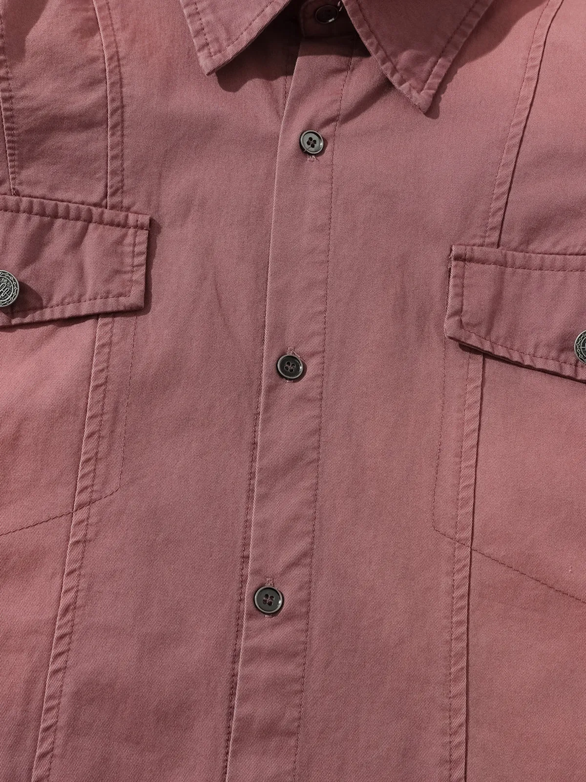 Aelfric Eden Gradient Washed Short Sleeve Shirt sold by Aelfric Eden product image thumbnail 4