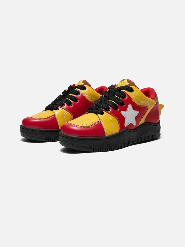 Triple Star Color Blocking Skate Shoes sold by Aelfric Eden