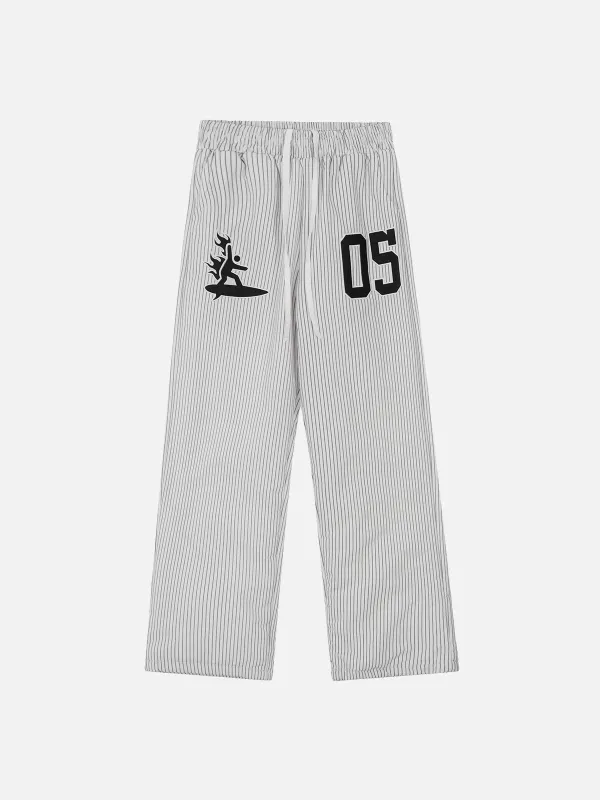 Aelfric Eden Stripe Embroidery Track Pants sold by Aelfric Eden