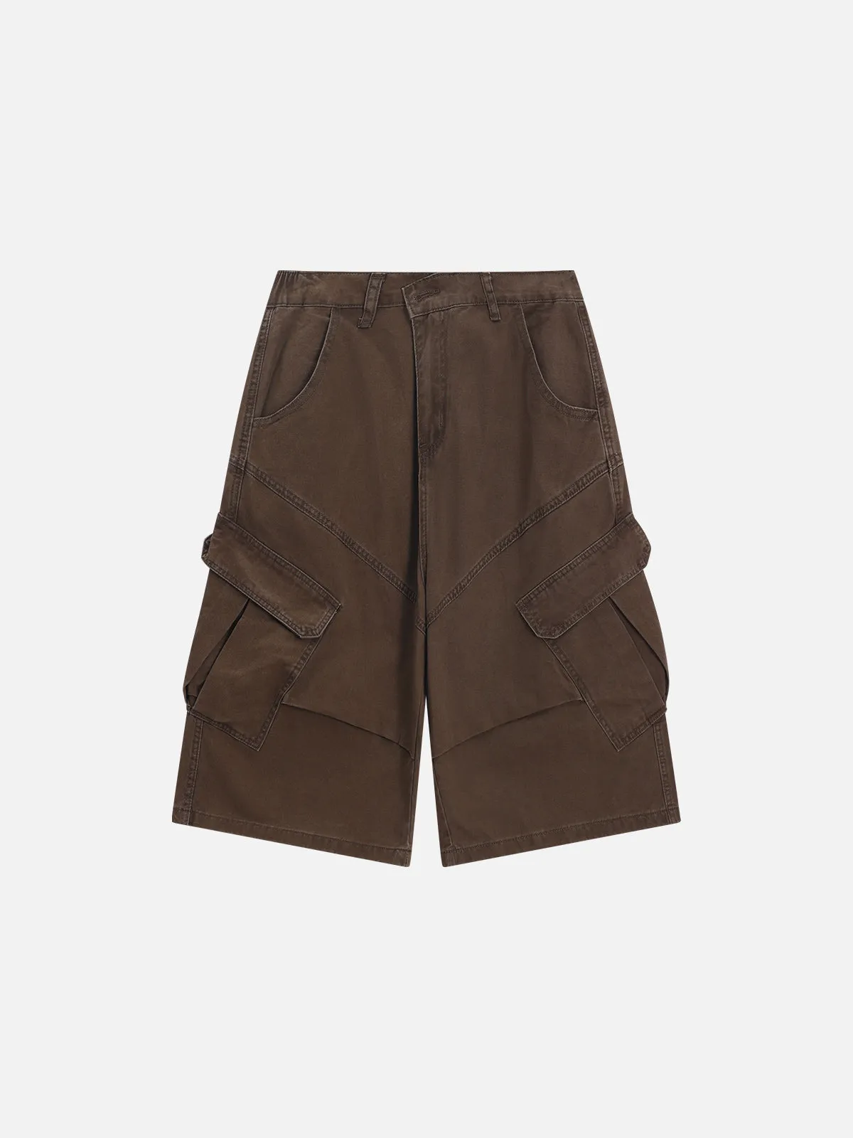 Aelfric Eden Wrinkle Multi Pocket Shorts sold by Aelfric Eden product image thumbnail 3