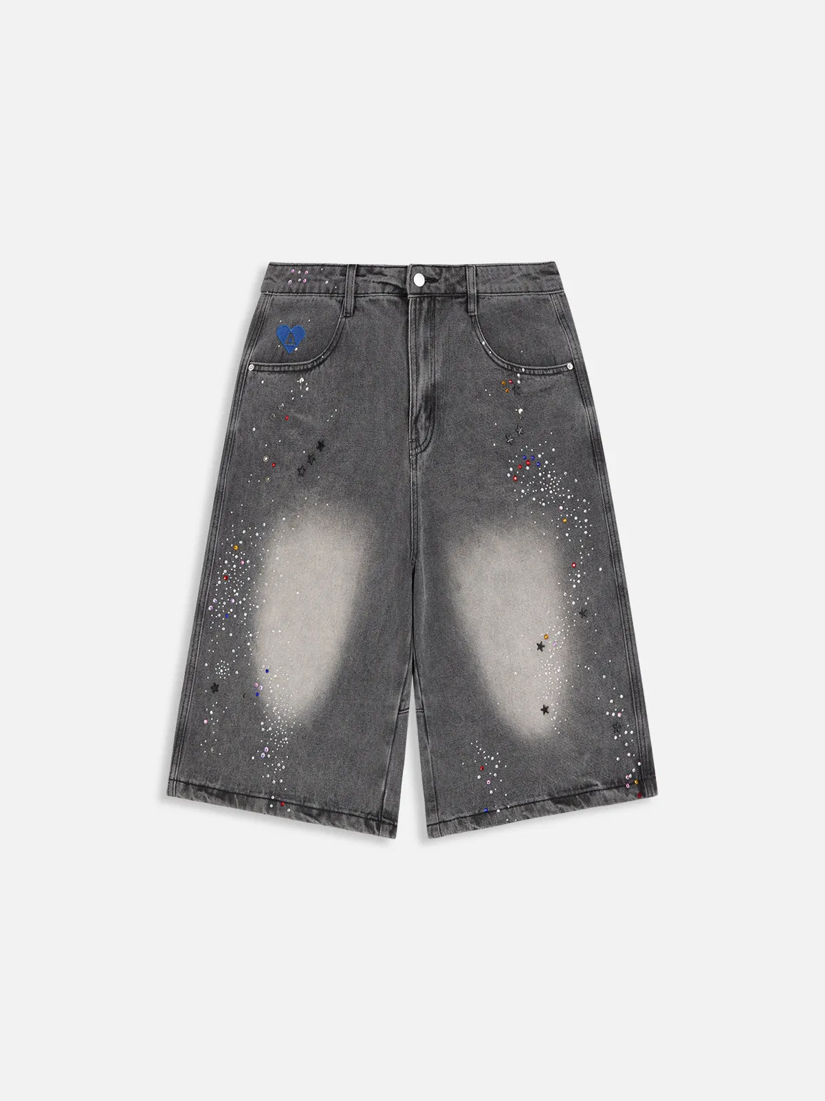 Aelfric Eden Rhinestone Washed Jorts sold by Aelfric Eden