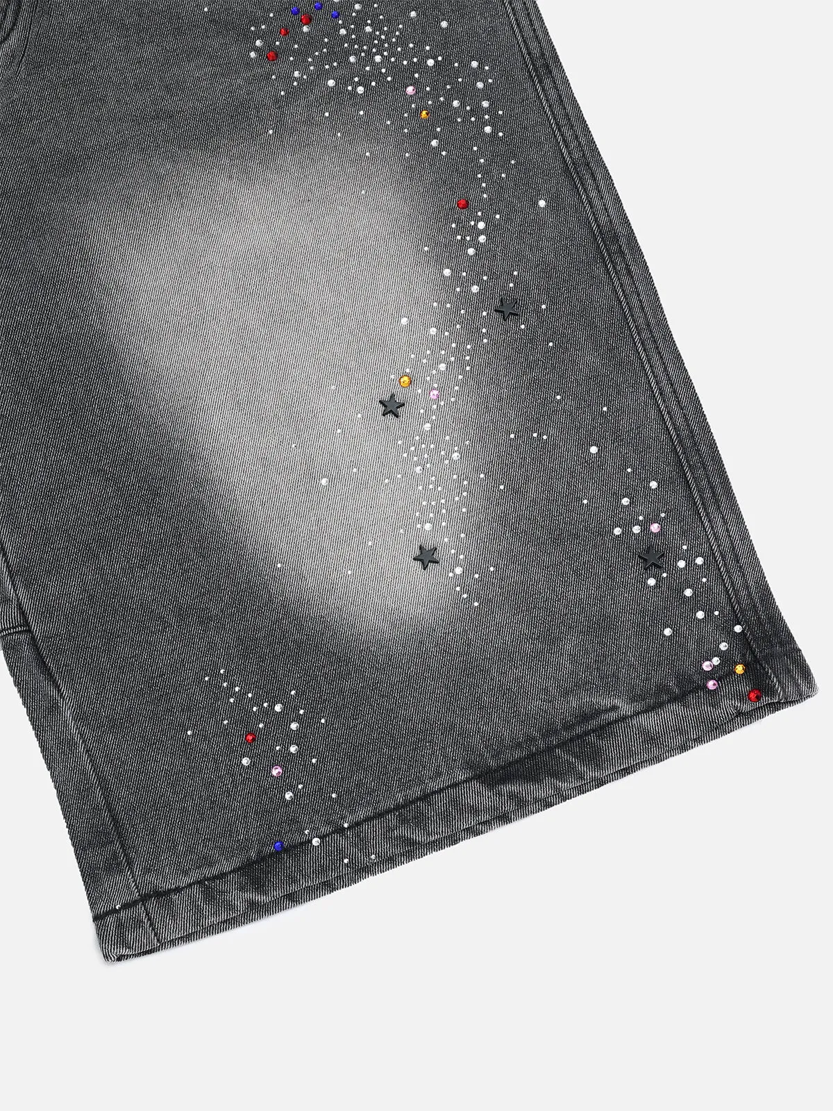 Aelfric Eden Rhinestone Washed Jorts sold by Aelfric Eden product image thumbnail 5