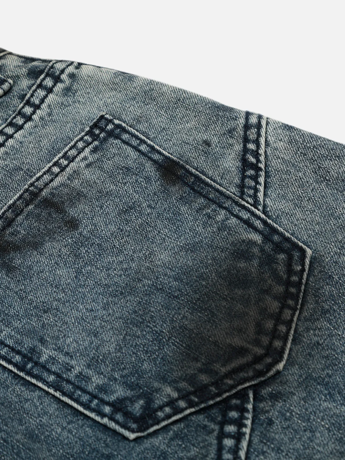 Aelfric Eden Washed Distressed Longline Jorts sold by Aelfric Eden product image thumbnail 3