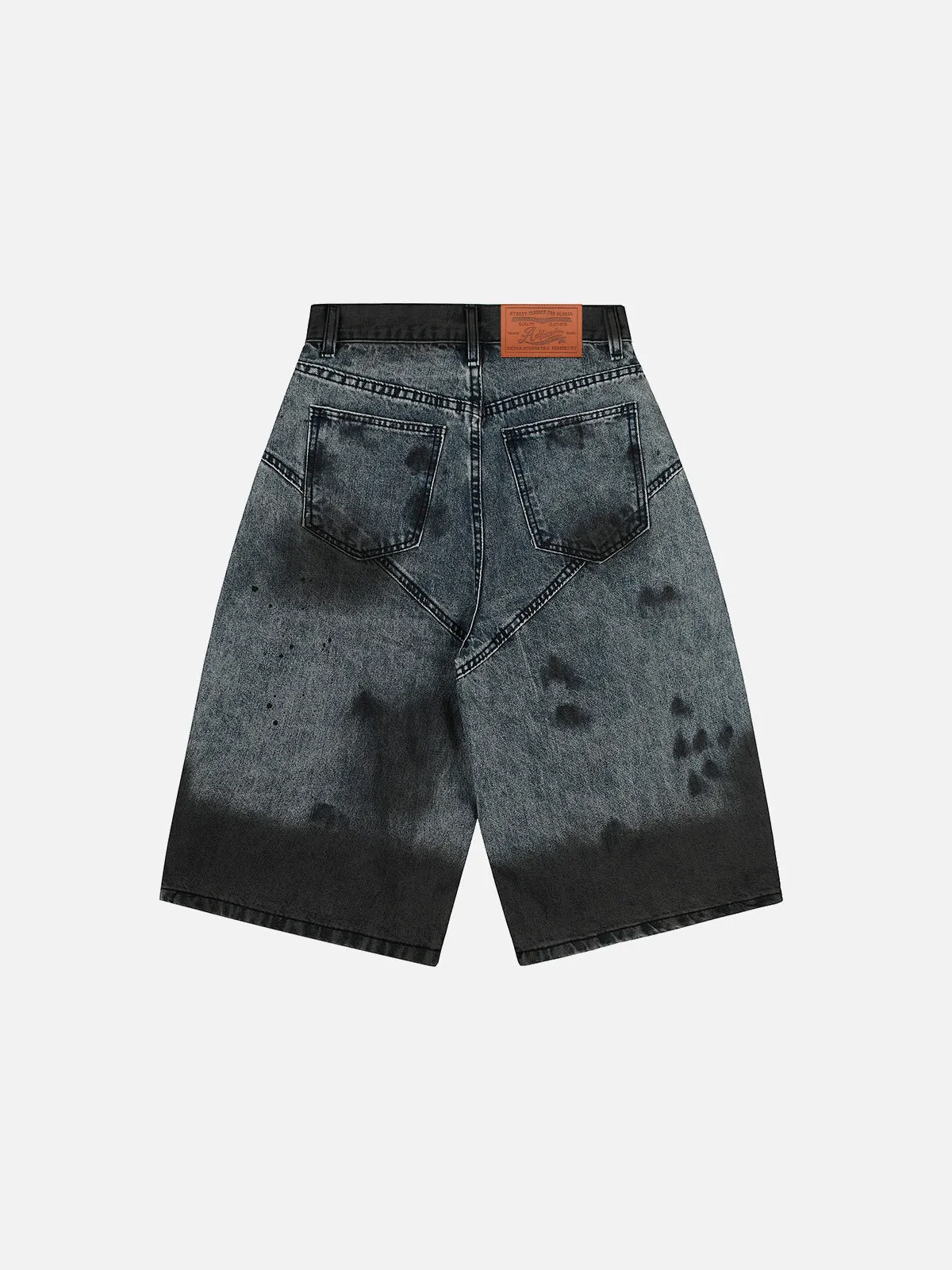 Aelfric Eden Washed Distressed Longline Jorts sold by Aelfric Eden product image thumbnail 2