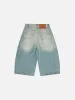 Aelfric Eden Wrinkle Washed Longline Jorts sold by Aelfric Eden