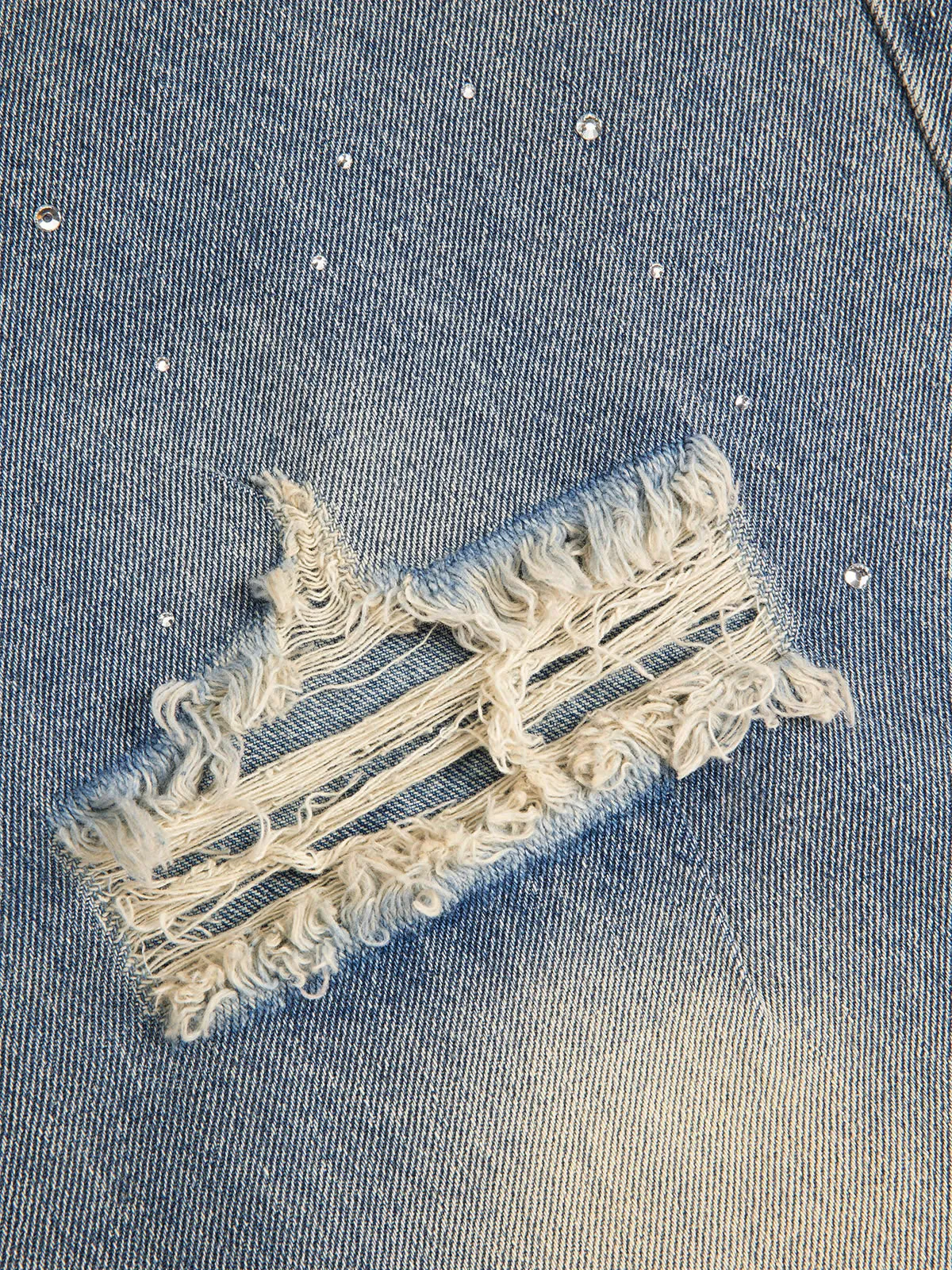 Aelfric Eden Rhinestone Baggy Jeans sold by Aelfric Eden product image thumbnail 5