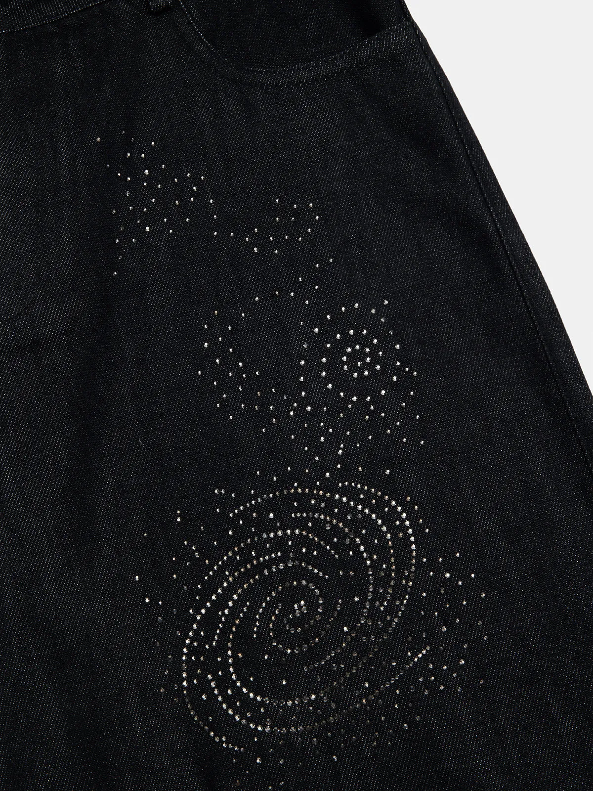 Aelfric Eden Hotfix Rhinestones Jorts sold by Aelfric Eden product image thumbnail 5