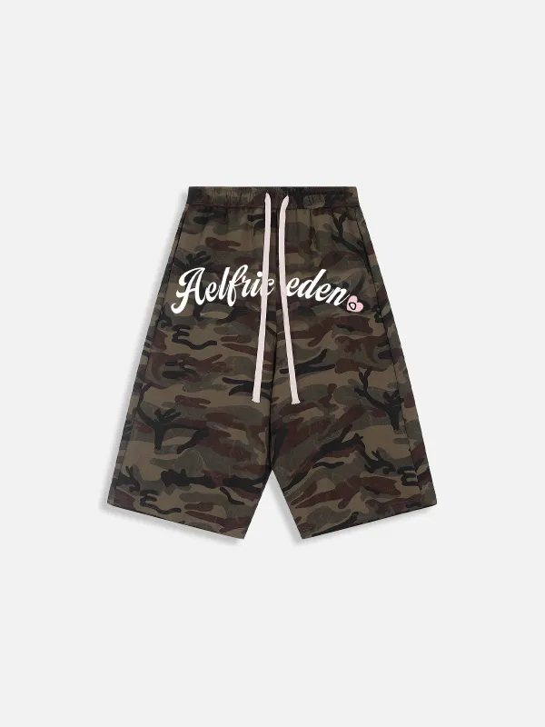 Aelfric Eden Print Drawstring Longline Shorts sold by Aelfric Eden