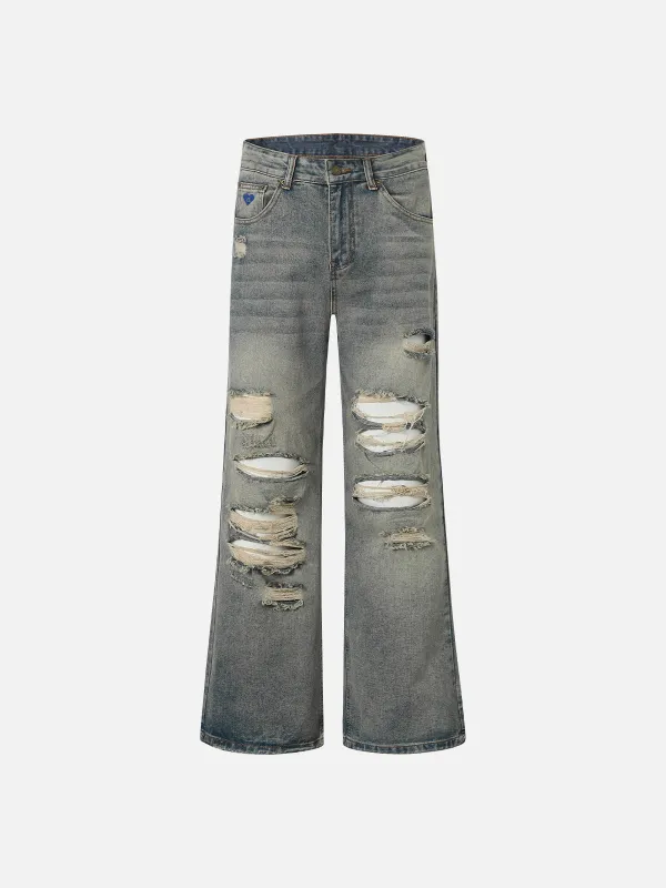 Aelfric Eden Ripped Flare Jeans sold by Aelfric Eden