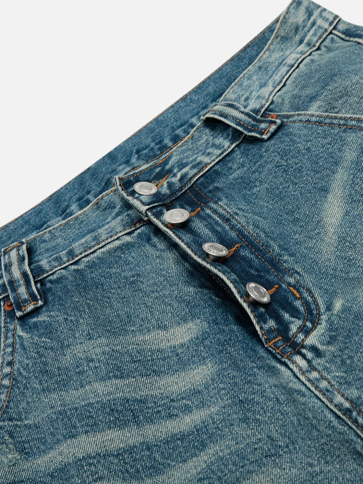 Aelfric Eden Washed Ripped Jeans sold by Aelfric Eden product image thumbnail 4