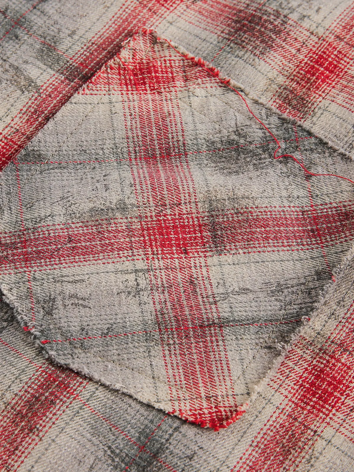 Aelfric Eden 77 Graphic Plaid Shirt sold by Aelfric Eden product image thumbnail 3