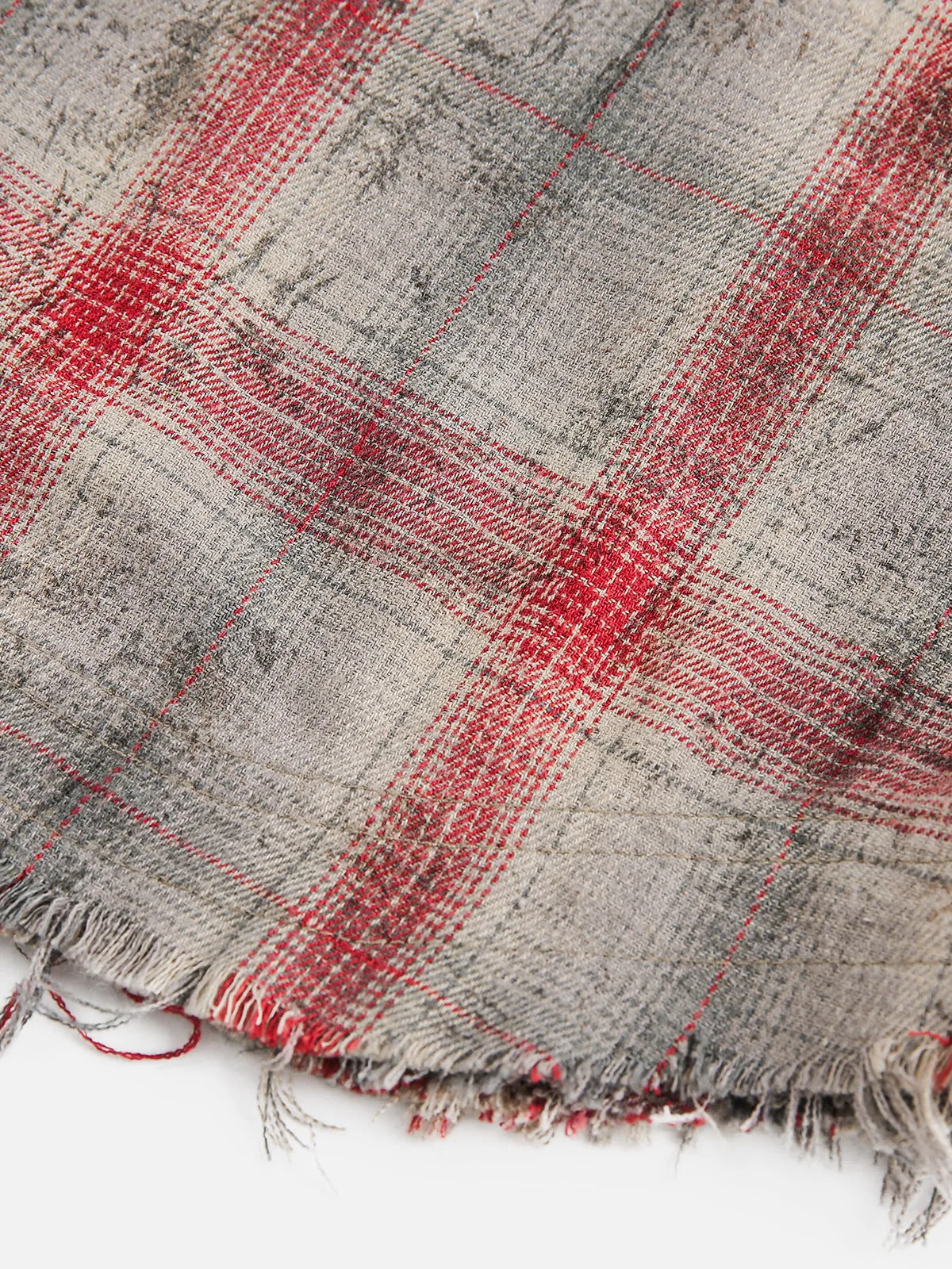 Aelfric Eden 77 Graphic Plaid Shirt sold by Aelfric Eden product image thumbnail 4