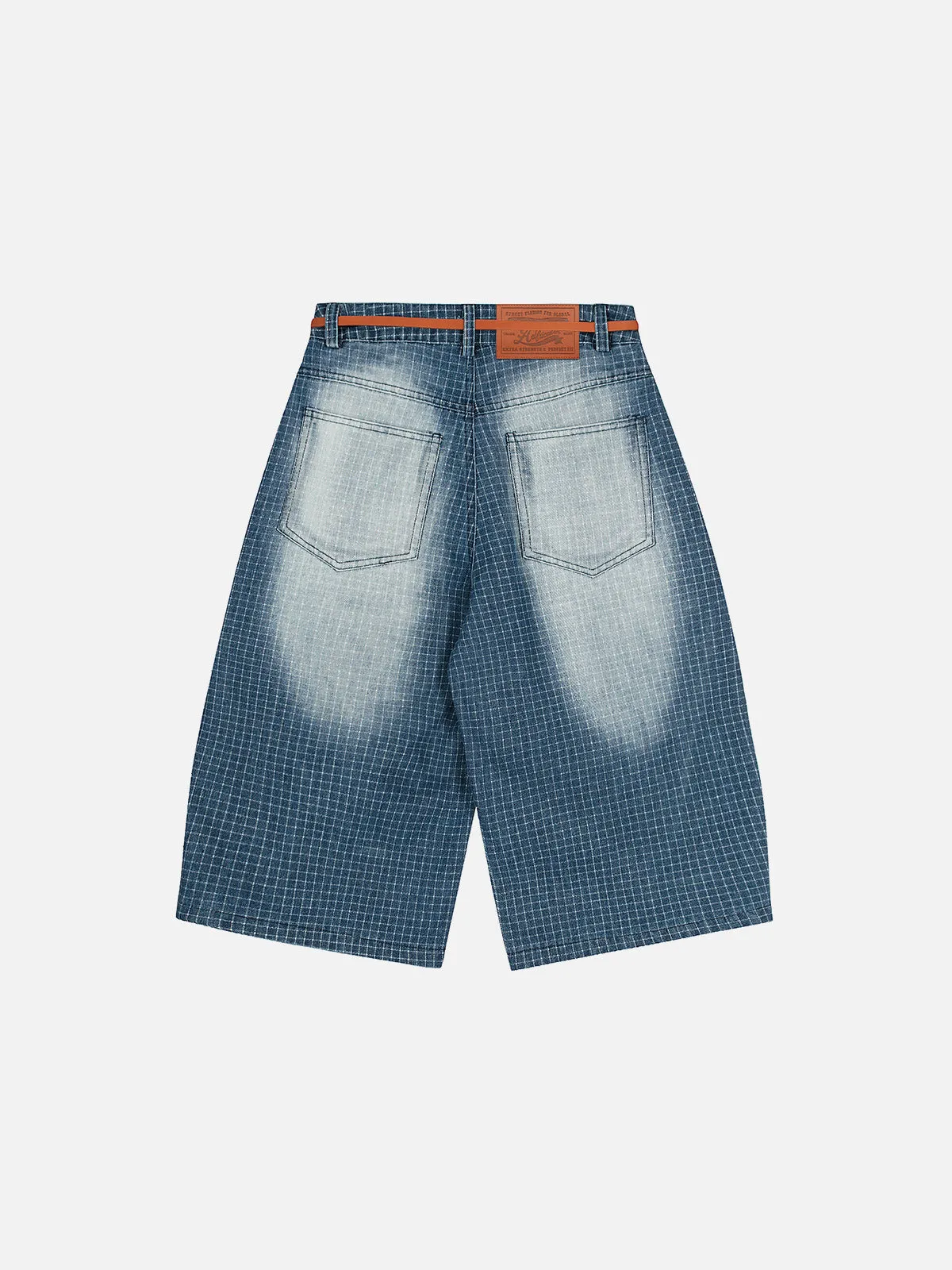 Aelfric Eden Vintage Plaid Washed Longline Jorts sold by Aelfric Eden product image thumbnail 2