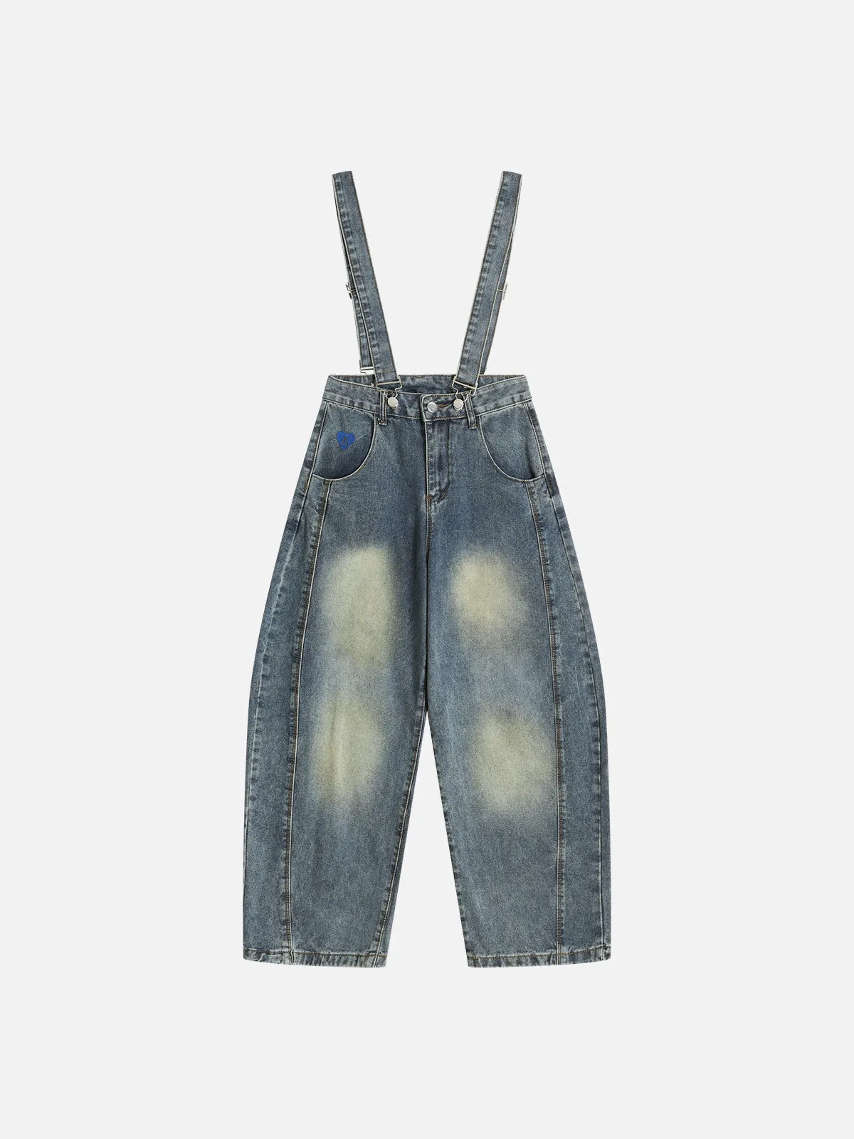 Aelfric Eden Washed Denim Barrel Overalls sold by Aelfric Eden