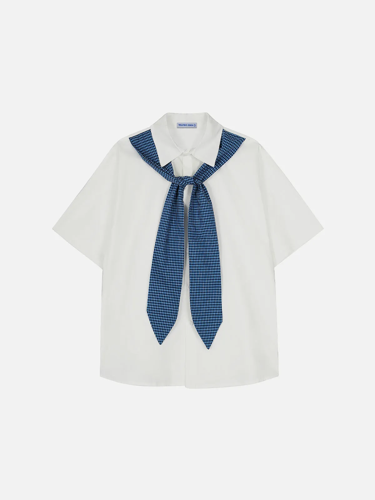 Aelfric Eden Plaid Necktie Shirt sold by Aelfric Eden