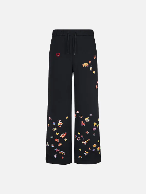 Aelfric Eden Embroidery Patchwork Track Pants | Parallel