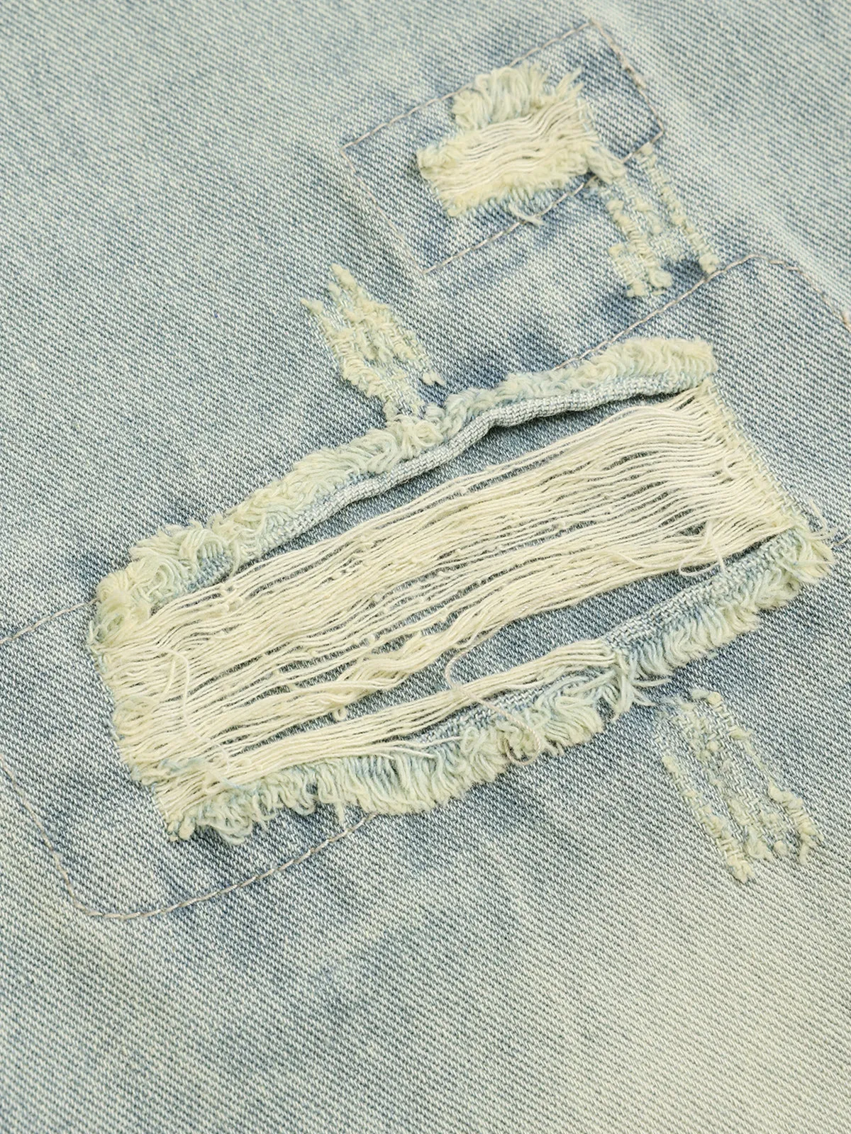 Aelfric Eden Washed Distressed Baggy Jeans sold by Aelfric Eden product image thumbnail 4