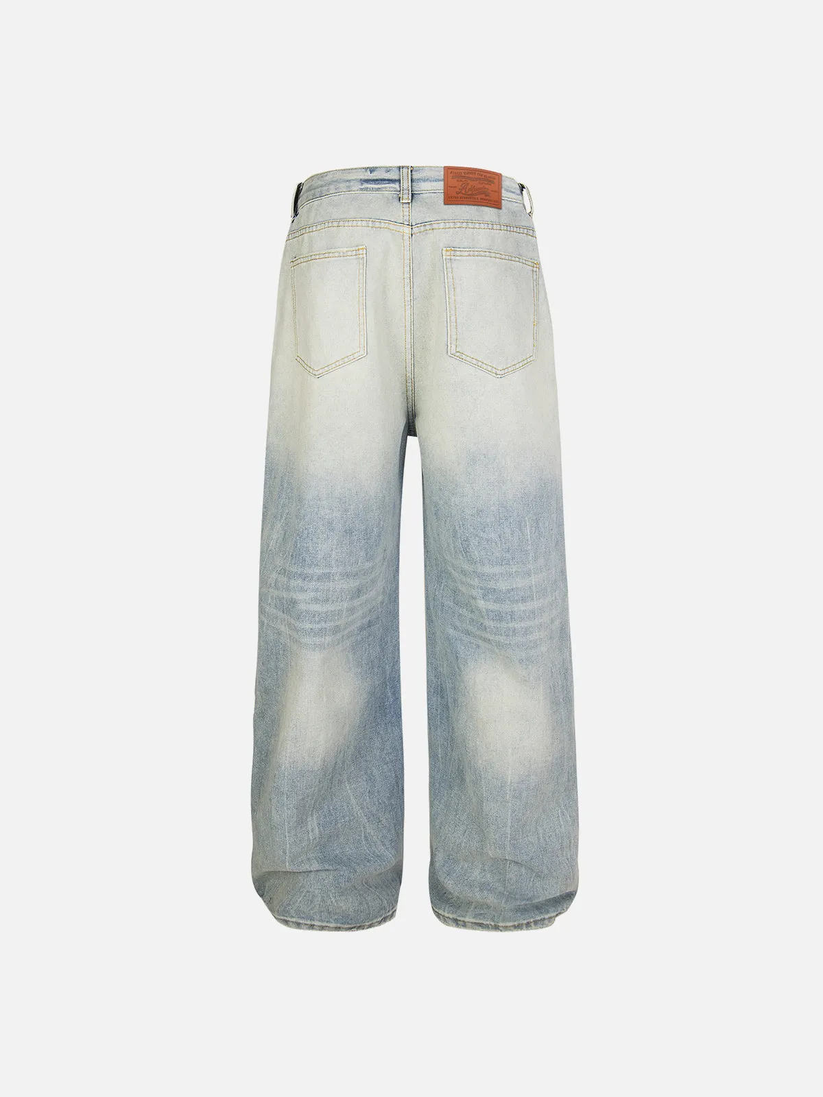 Aelfric Eden Washed Distressed Baggy Jeans sold by Aelfric Eden product image thumbnail 2