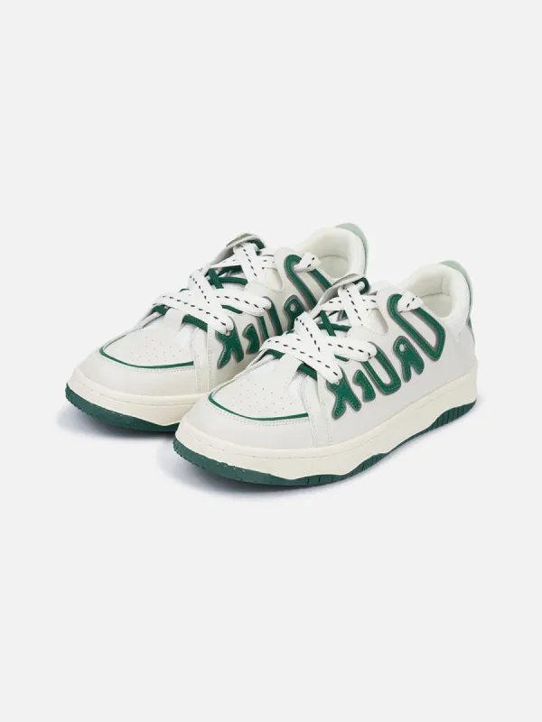 Triple Star Embroidery Star Gum Sole Skate Shoes | Parallel