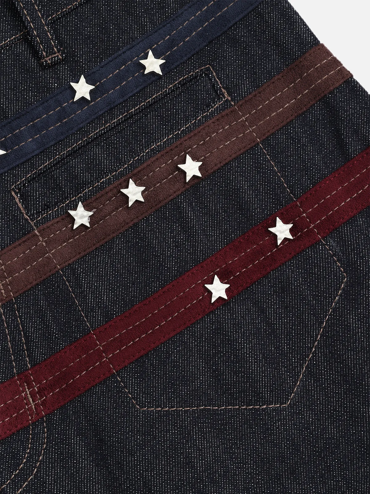 Aelfric Eden Star Rivet Longline Jorts sold by Aelfric Eden product image thumbnail 3