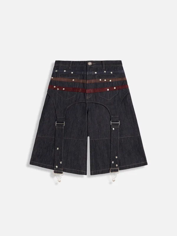 Aelfric Eden Star Rivet Longline Jorts sold by Aelfric Eden