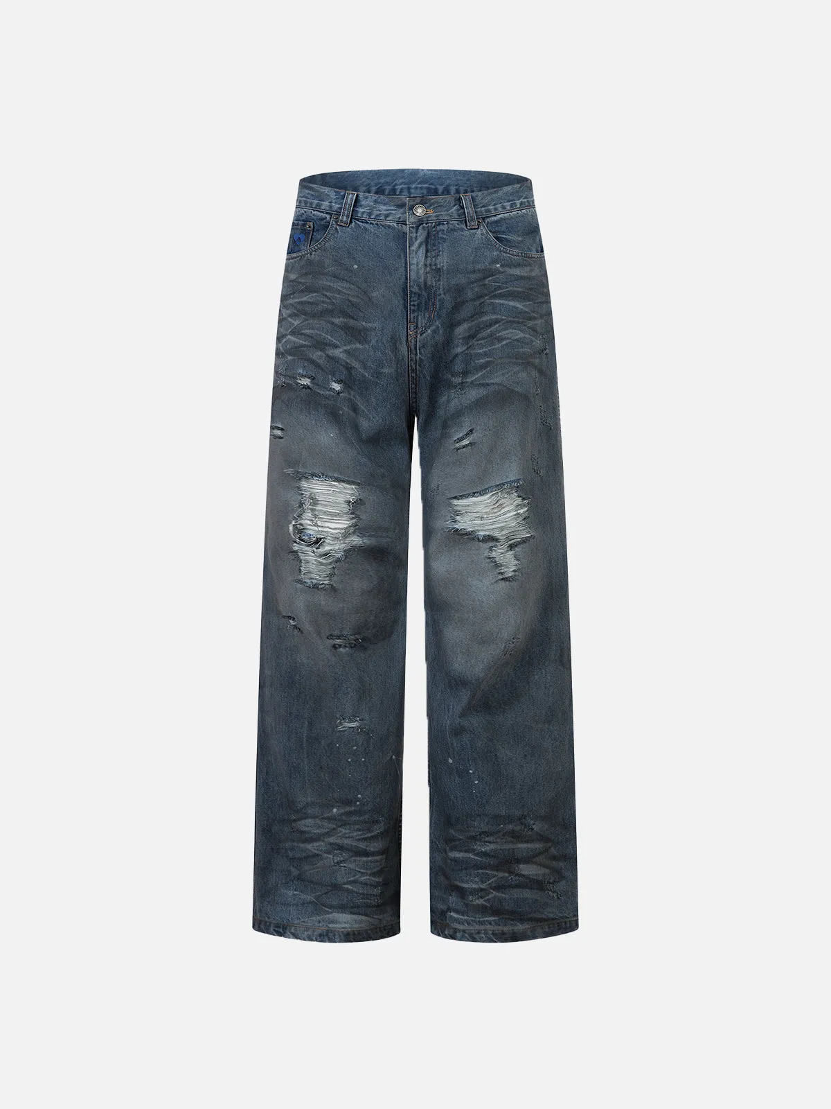 Aelfric Eden Vintage Washed Ripped Jeans sold by Aelfric Eden