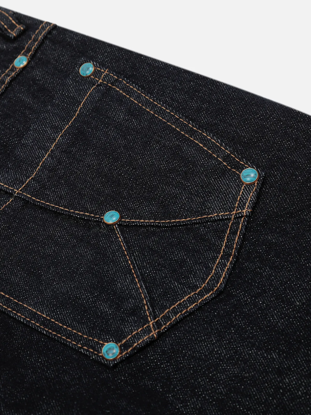 Aelfric Eden Baggy Barrel Rivet Raw Jeans sold by Aelfric Eden product image thumbnail 5