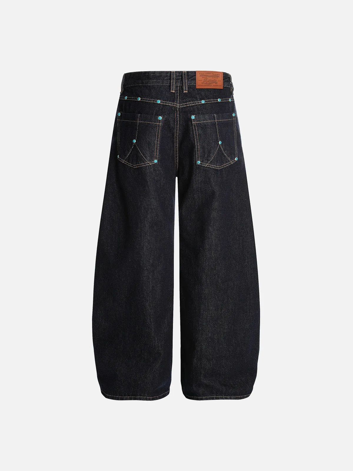Aelfric Eden Baggy Barrel Rivet Raw Jeans sold by Aelfric Eden product image thumbnail 2