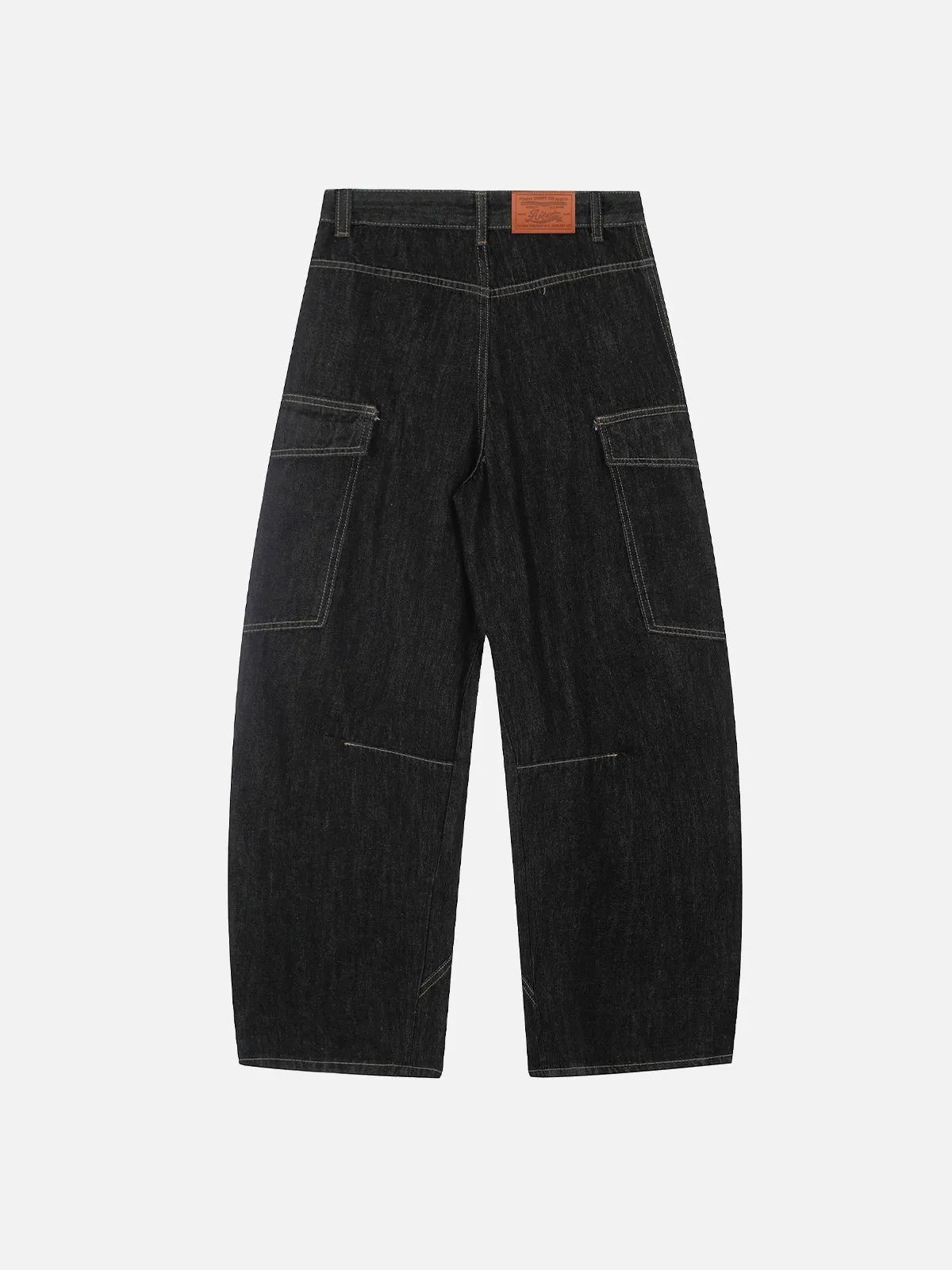 Aelfric Eden Big Pocket Baggy Barrel Jeans sold by Aelfric Eden product image thumbnail 2