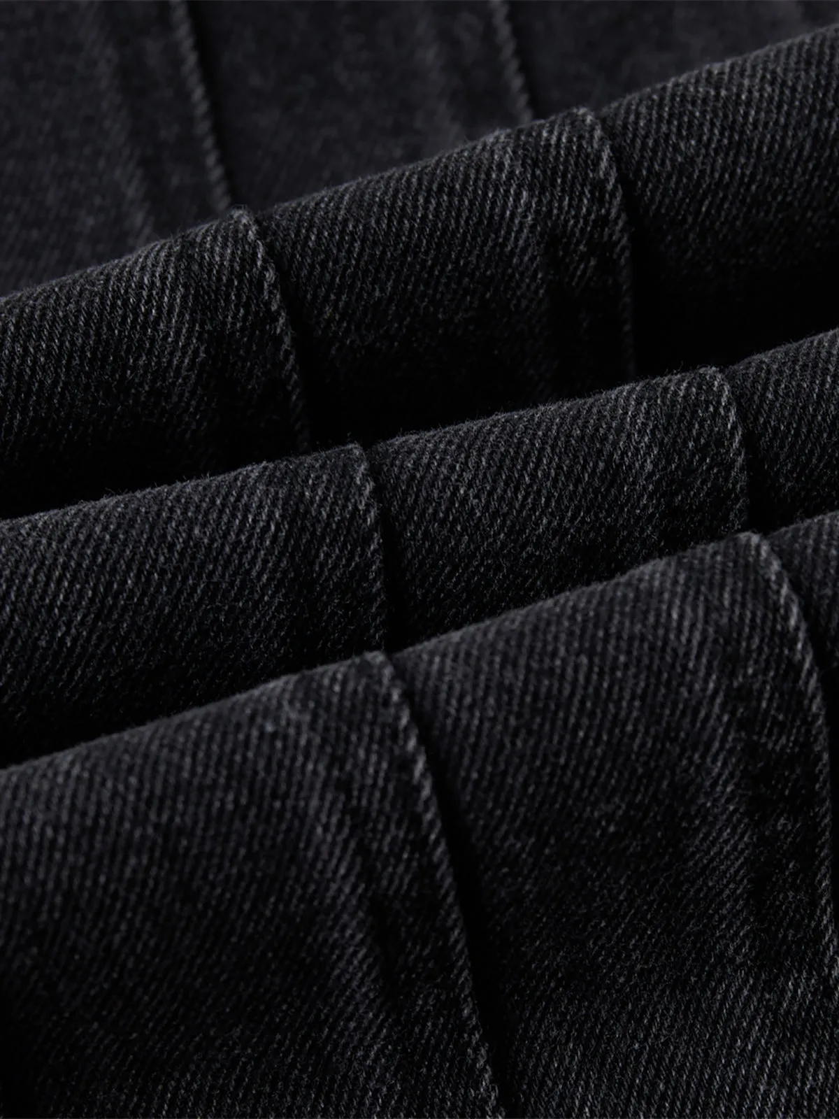 Aelfric Eden Black Pleated Jeans sold by Aelfric Eden product image thumbnail 3