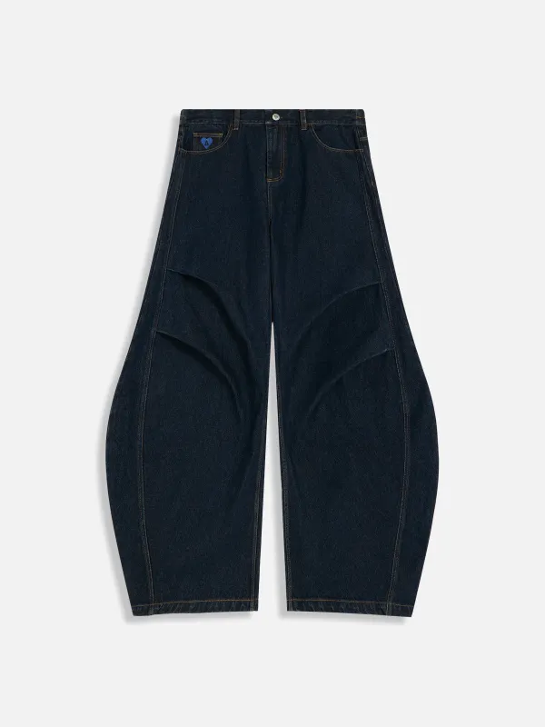 Aelfric Eden Wrinkle Super Baggy Barrel Jeans sold by Aelfric Eden