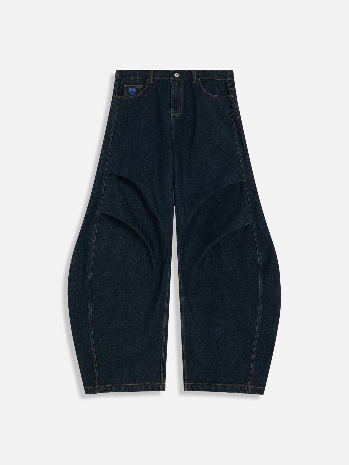 Aelfric Eden Wrinkle Super Baggy Barrel Jeans sold by Aelfric Eden