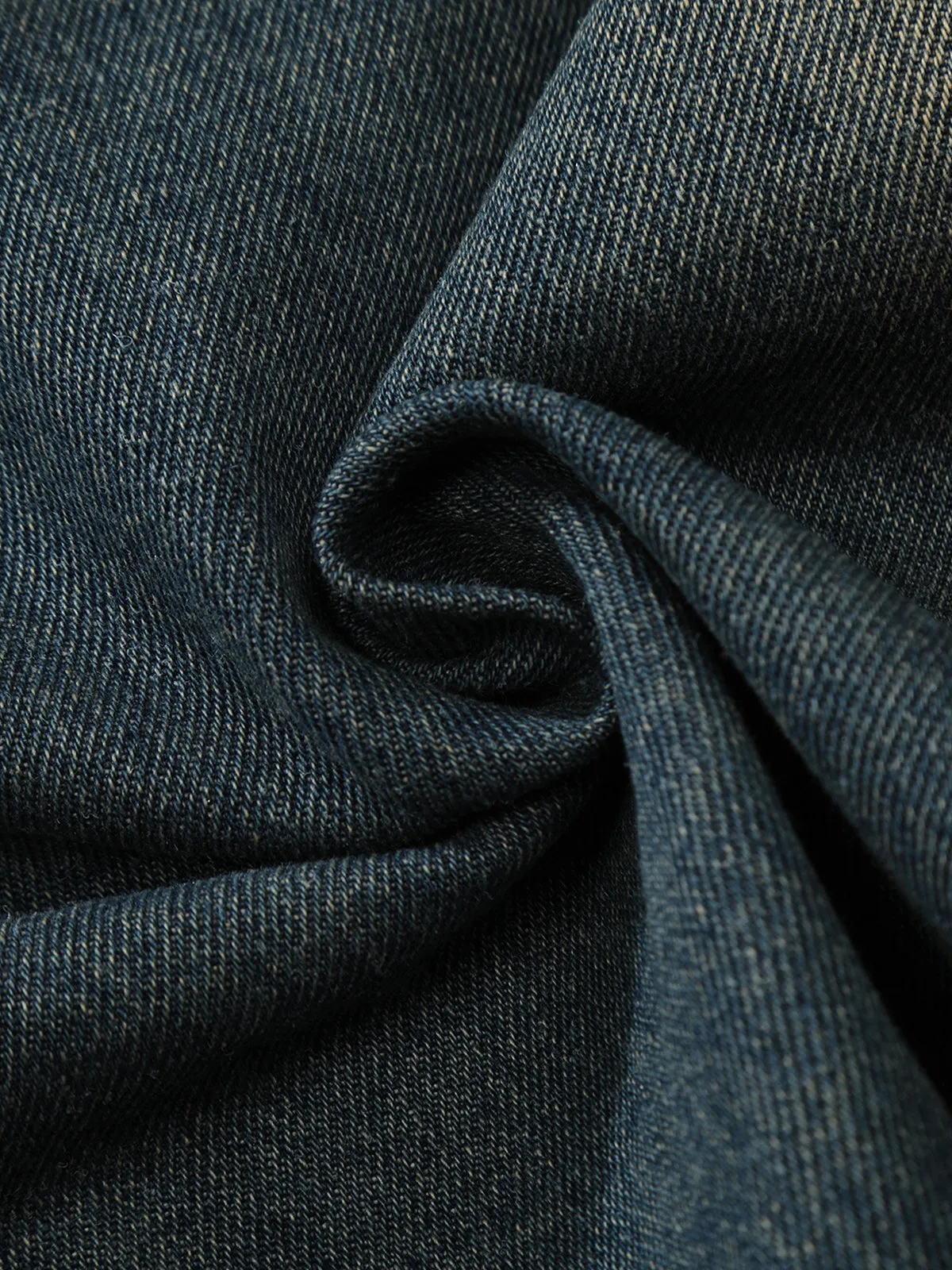 Aelfric Eden Fringed Irregular Placket Denim Jacket sold by Aelfric Eden product image thumbnail 5