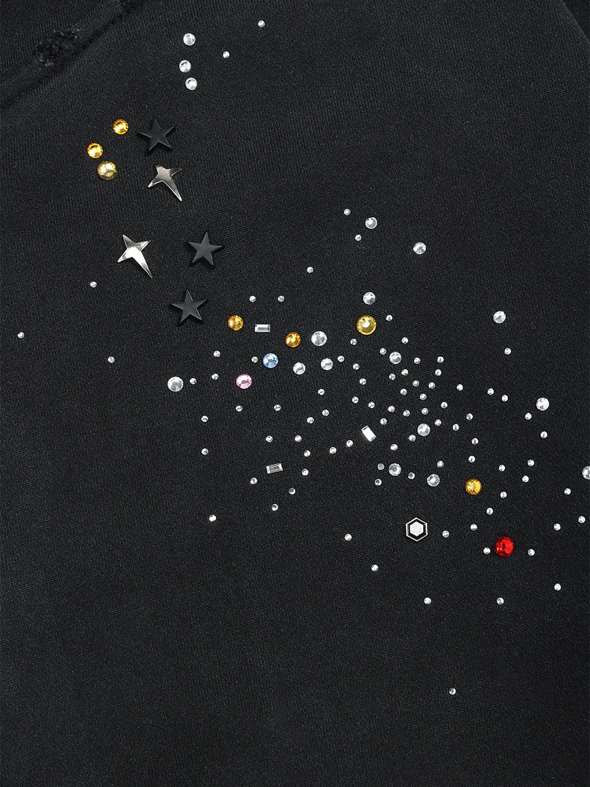 Aelfric Eden Rhinestone Boxy Zip Up V302 Hoodie sold by Aelfric Eden product image thumbnail 3